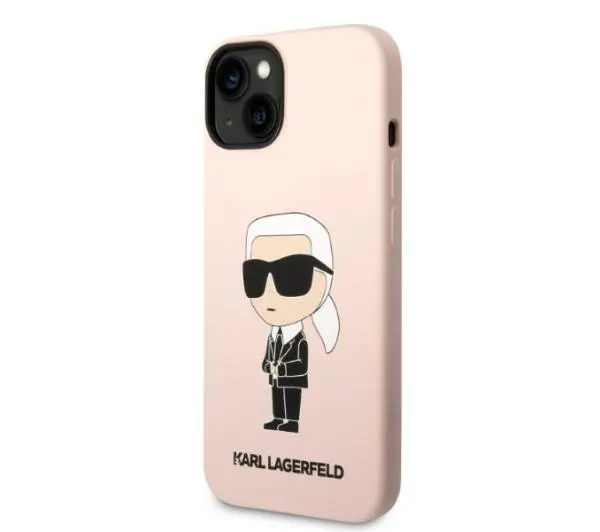 Karl Lagerfeld Silicone Ikonik KLHCP14MSNIKBCP do iPhone 14 Plus
