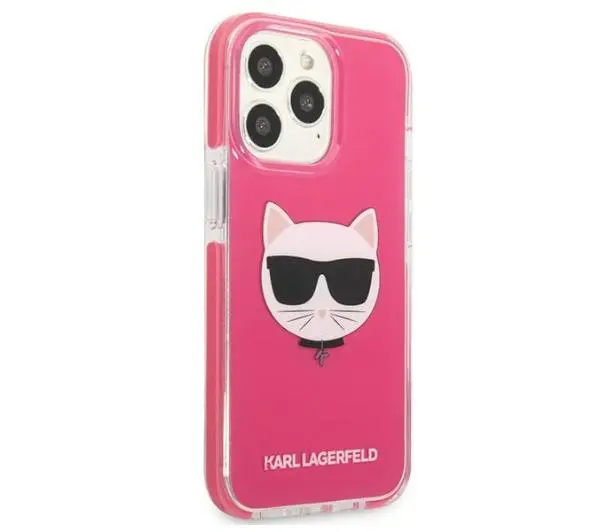Karl Lagerfeld Choupette Head KLHCP13LTPECPI do iPhone 13 Pro /13
