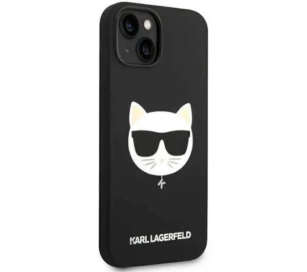 Karl Lagerfeld Silicone Choupette Head Magsafe KLHMP14MSLCHBK do iPhone 14 Plus
