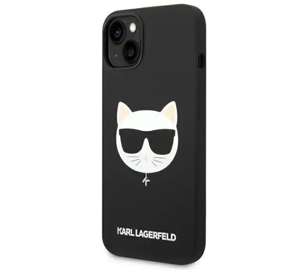 Karl Lagerfeld Silicone Choupette Head Magsafe KLHMP14MSLCHBK do iPhone 14 Plus