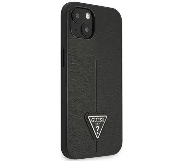 Guess Saffiano Triangle Logo GUHCP14MPSATLK do iPhone 14 Plus