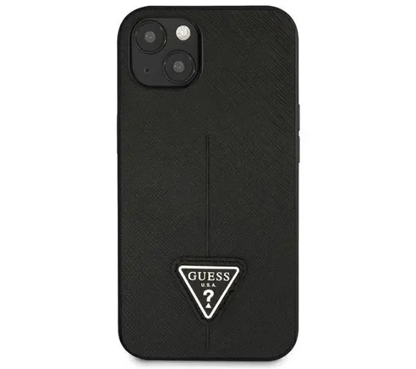 Guess Saffiano Triangle Logo GUHCP14MPSATLK do iPhone 14 Plus