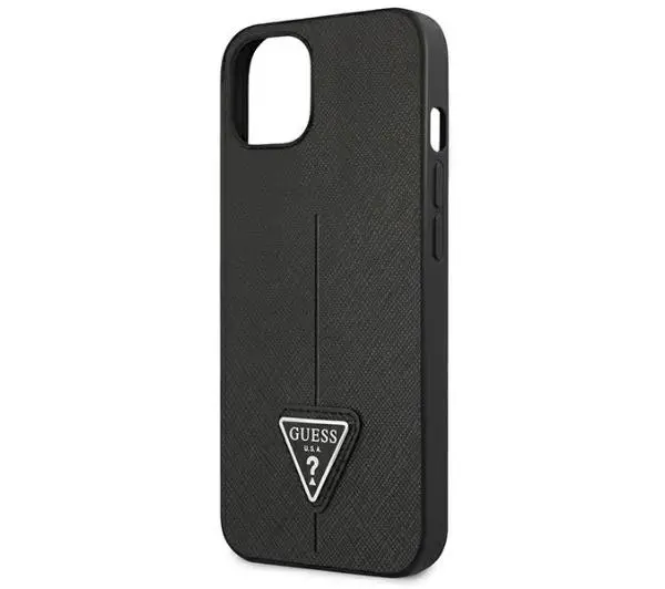 Guess Saffiano Triangle Logo GUHCP14MPSATLK do iPhone 14 Plus