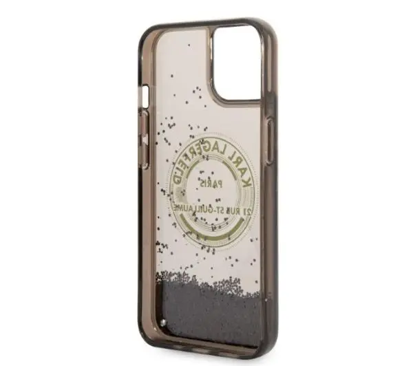 Karl Lagerfeld Liquid Glitter RSG KLHCP14MLCRSGRK do iPhone 14 Plus