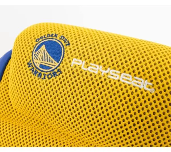 Playseat® Champ NBA-Golden State Warrios Gamingowy do 122kg Tkanina Niebiesko-żółty - Kup na Raty - RRSO 0%