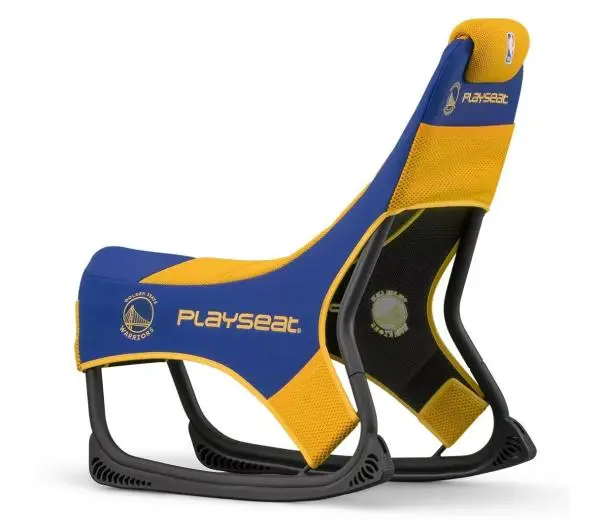 Playseat® Champ NBA-Golden State Warrios Gamingowy do 122kg Tkanina Niebiesko-żółty - Kup na Raty - RRSO 0%