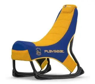 Playseat® Champ NBA-Golden State Warrios Gamingowy do 122kg Tkanina Niebiesko-żółty - Kup na Raty - RRSO 0%