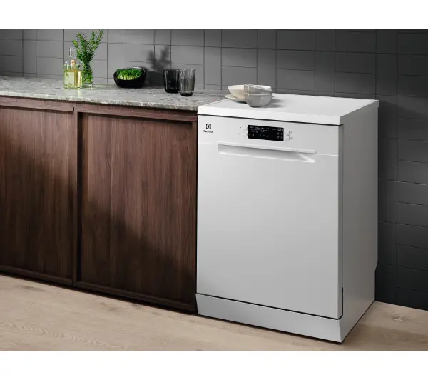Electrolux 600 SatelliteClean ESM48310SW 59,6cm Automatyczne otwieranie drzwi Szuflada na sztućce - Kup na Raty - RRSO 0%