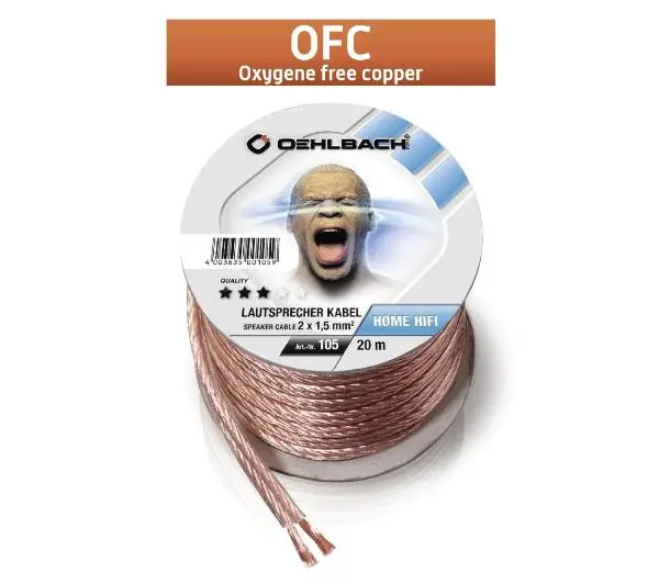 Oehlbach Speaker Wire SP-15 (105) 2x1,5mm 20m