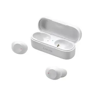 Canyon TWS-1 Dokanałowe Bluetooth 5.0 Biały