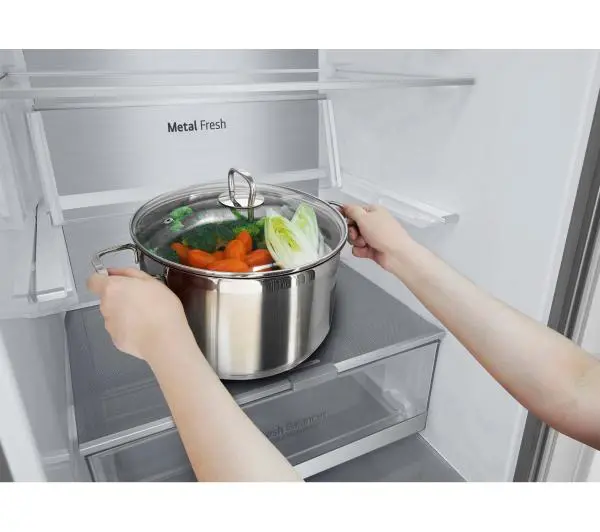 LG GBV7280DPY Pełny No Frost 203cm Szuflada z kontrolą wilgotności Srebrny - Kup na Raty - RRSO 0%