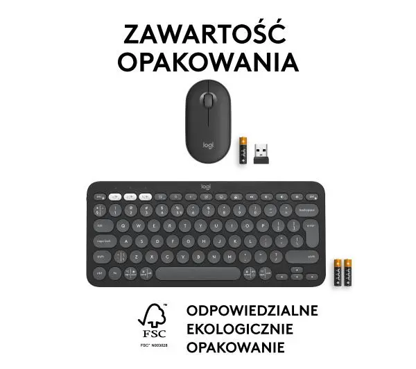 Logitech Pebble 2 Combo  Grafitowy