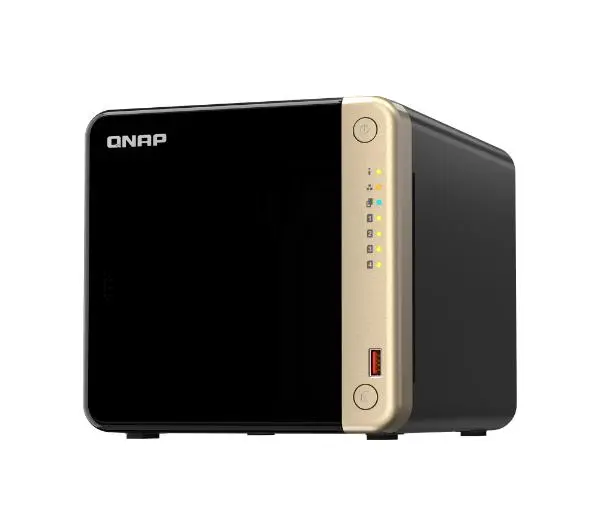 QNAP TS-464-8G Czarno-złoty