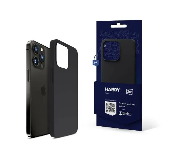 3mk Hardy Silicone Mag Case do iPhone 15 Pro