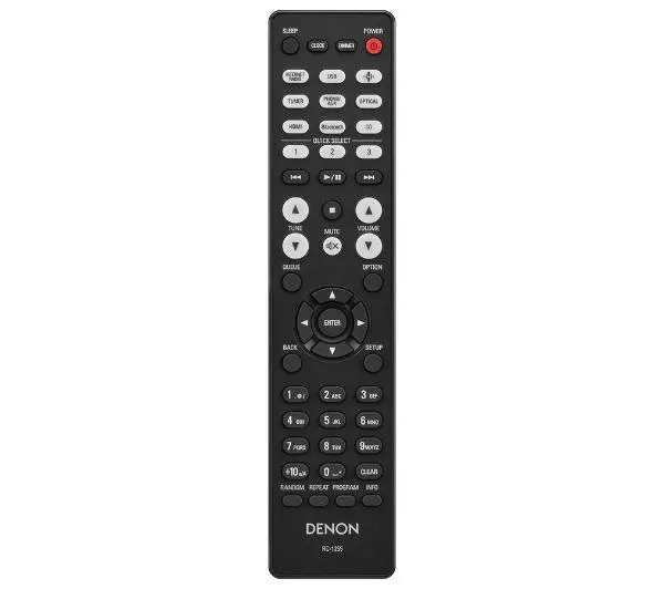 Denon CEOL RCDN-12 DAB 2.1-kanałowy Wi-Fi Bluetooth AirPlay Czarny - ⚡ EURO HIT CENOWY! ⚡ - Kup na Raty - RRSO 0%