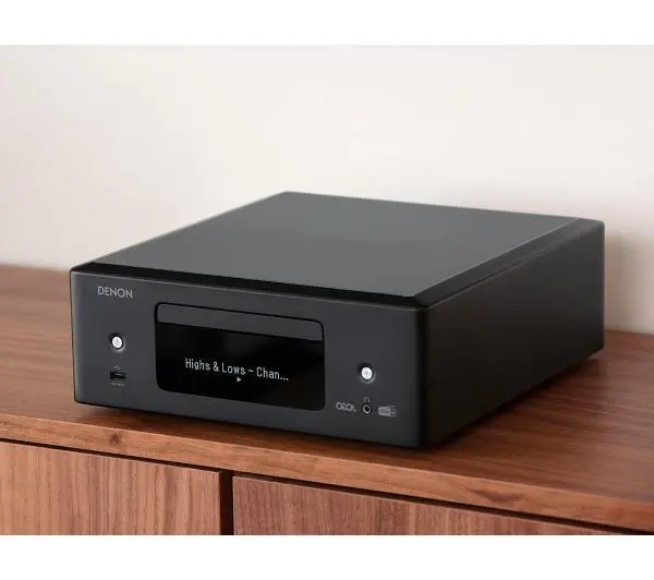 Denon CEOL RCDN-12 DAB 2.1-kanałowy Wi-Fi Bluetooth AirPlay Czarny - ⚡ EURO HIT CENOWY! ⚡ - Kup na Raty - RRSO 0%