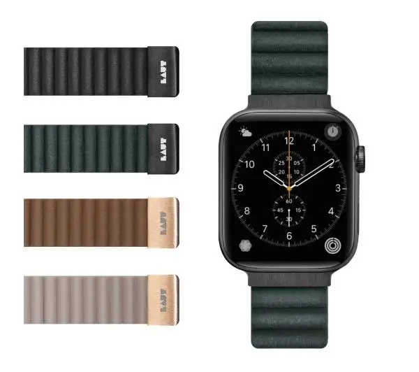 Laut Novilux do Watch serii 1-9 & SE Ultra 38mm/40mm/41mm Ciemna zieleń