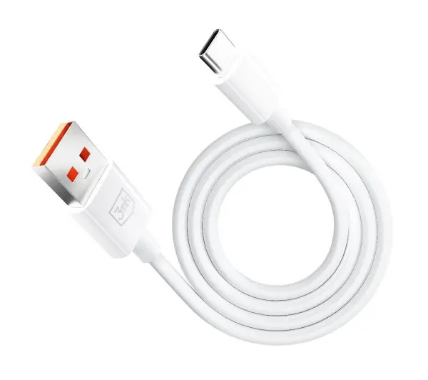 3mk Hyper USB-A do USB-C 3A Biały