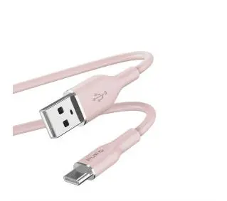 Puro ICON Soft PUUSBCICONROSEI USB-A do USB-C do 1,5m Różowy