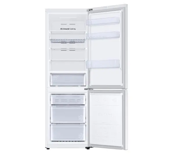 Samsung RB34C672EWW Funkcje AI Pełny No Frost 185,3cm Zdalne sterowanie Biały - Kup na Raty - RRSO 0%