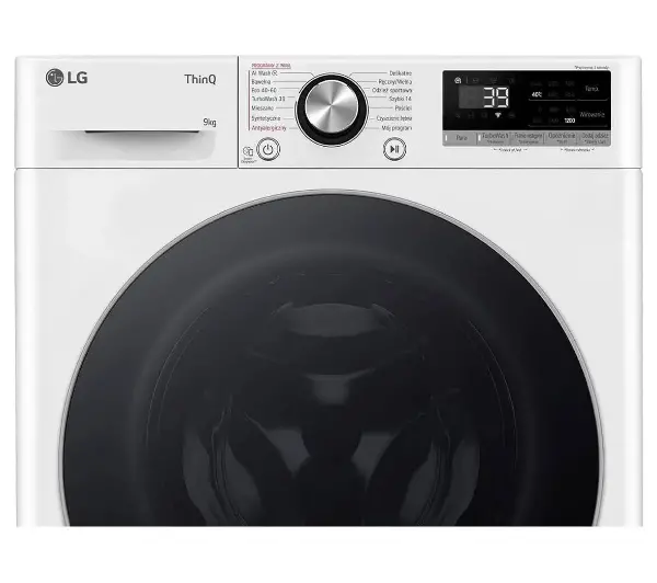 LG Vivace F2W9S721W Slim Funkcje AI 9kg 1200obr/min Zdalne sterowanie - Kup na Raty - RRSO 0%