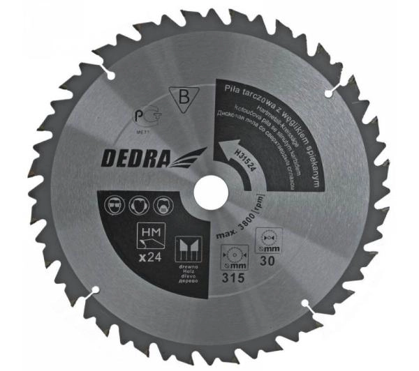 Tarcza do cięcia DEDRA HL30024 300 mm