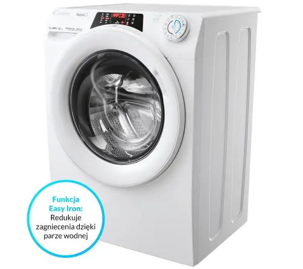 Candy RapidO RO 496DWM7/1-S Slim 9kg 1400 obr/min Zdalne sterowanie - Kup na Raty - RRSO 0%