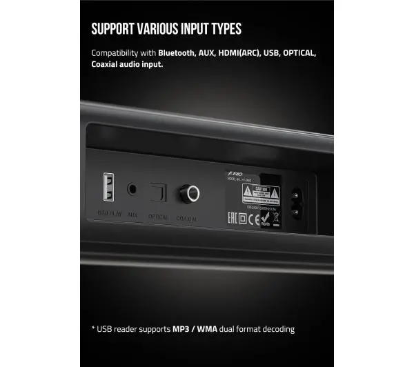 Fenda HT-388D 2.1 Bluetooth - Kup na Raty - RRSO 0%