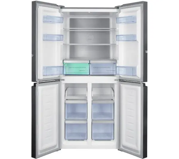 Beko GNO46623MXPN Pełny No Frost 180cm Komora świeżości Szary - TRZECI -55%, ALBO 5-TY ZA 1ZŁ - Kup na Raty - RRSO 0%