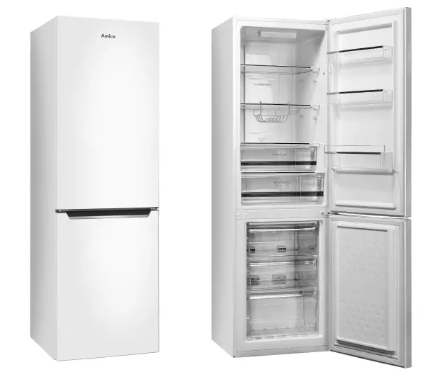 Amica FK2695.4FT(E) Pełny No Frost 170cm Komora świeżości Biały - TRZECI -55%, ALBO 5-TY ZA 1ZŁ - Kup na Raty - RRSO 0%