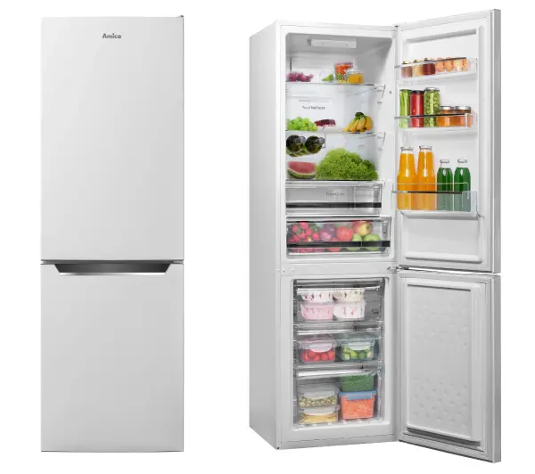 Amica FK2695.4FT(E) Pełny No Frost 170cm Komora świeżości Biały - TRZECI -55%, ALBO 5-TY ZA 1ZŁ - Kup na Raty - RRSO 0%