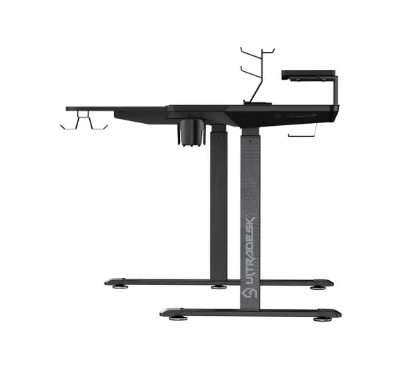 Ultradesk WINGER 155cm Regulacja wysokości Czarny - Kup na Raty - RRSO 0%