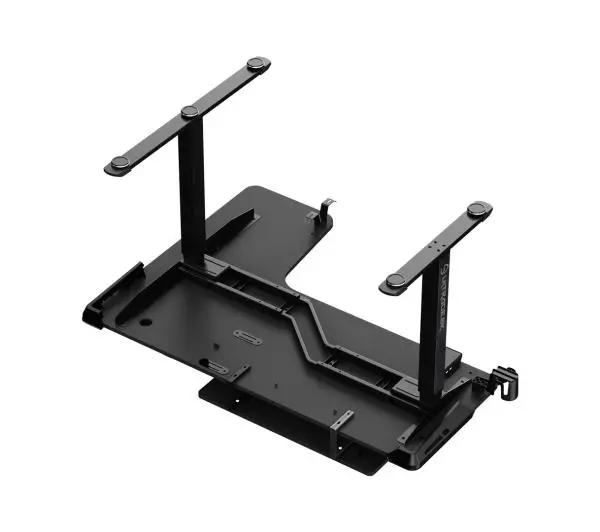 Ultradesk WINGER 155cm Regulacja wysokości Czarny - Kup na Raty - RRSO 0%