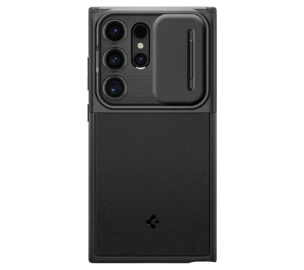 Spigen Optik Armor ACS07313 do Galaxy S24 Ultra Czarny