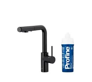 KFA Armatura Arura Duero Pure Basic Pull-Out 6623-113-81 Czarny Stal szlachetna - TRZECI -55%, ALBO 5-TY ZA 1ZŁ - Kup na Raty - RRSO 0%