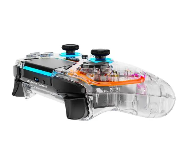 Deltaco GAM-169-T do PS4 Bezprzewodowy transparent