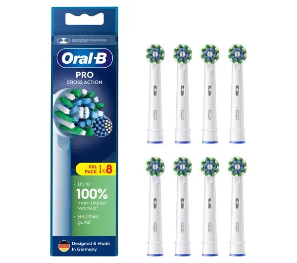 Końcówki do szczoteczek Oral-B EB50RX CrossAction 8 szt.