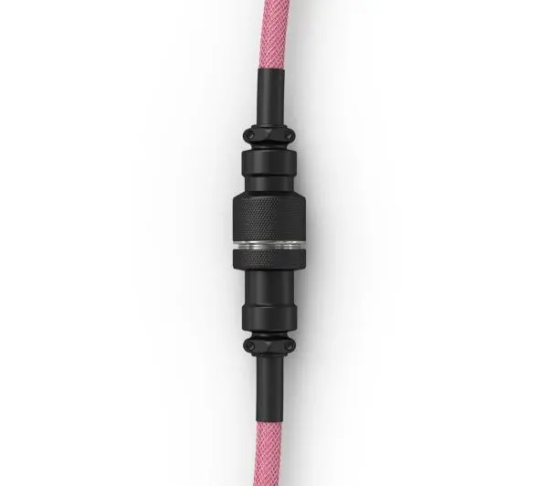 Glorious PC Gaming Race Coil Cable Prism Pink USB-C - USB-A (GLO-CBL-COIL-PP) Różowy