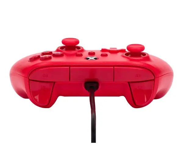 PowerA przewodowy do Xbox Series X/S, Xbox One, PC Czerwony