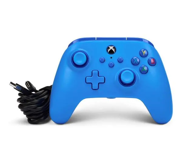 PowerA przewodowy do Xbox Series X/S, Xbox One, PC Niebieski