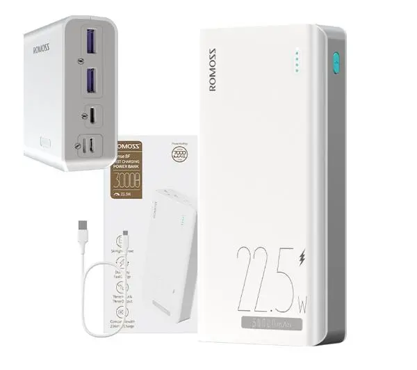 Romoss Sense 8F 30000mAh 22.5W Biały