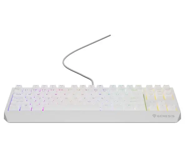 Genesis Thor 230 TKL US RGB Outemu Brown Biały