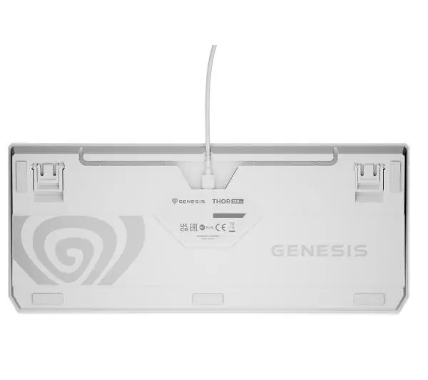 Genesis Thor 230 TKL US RGB Outemu Brown Biały