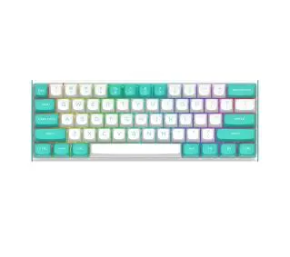 Redragon K683WB-RGB FIDD Biało-zielony - Kup na Raty - RRSO 0%