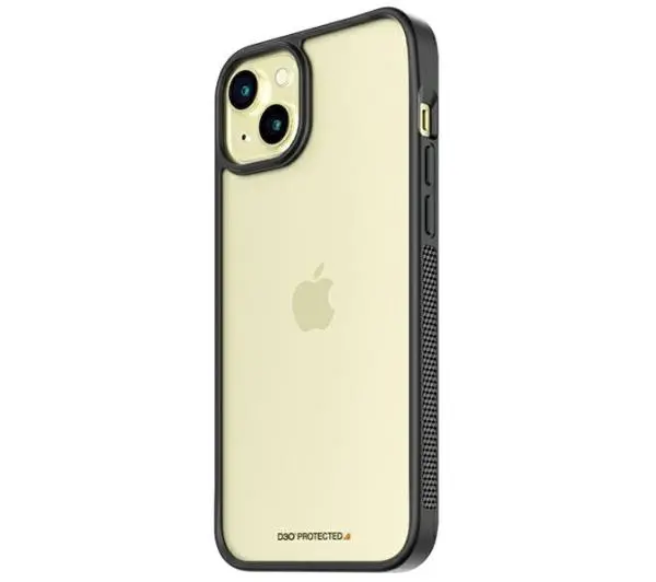 PanzerGlass ClearCase do iPhone 15 Plus Czarny