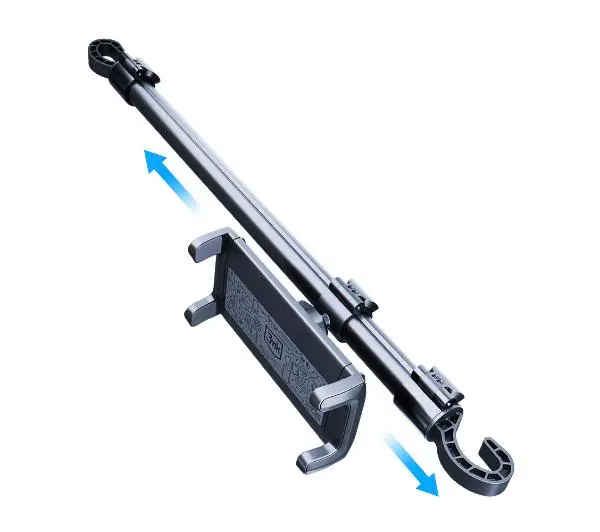 3mk Double Headrest Holder Czarny