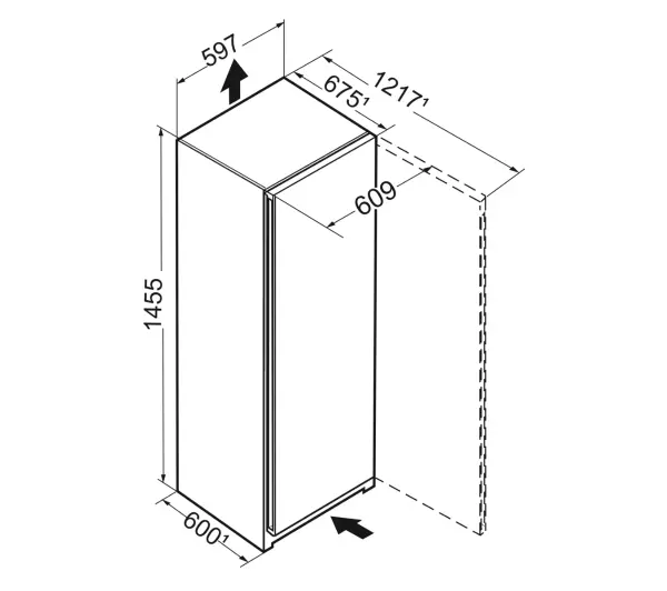 Liebherr Pure Rsfd 4600 145,5cm Szuflada z kontrolą wilgotności Srebrny - TRZECI -55%, ALBO 5-TY ZA 1ZŁ - Kup na Raty - RRSO 0%
