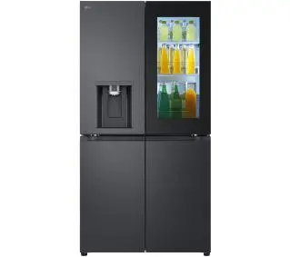 LG InstaView GMG960EVJE Funkcje AI Pełny No Frost 179,2cm Zdalne sterowanie Ciemny grafit stal - Kup na Raty - RRSO 0%