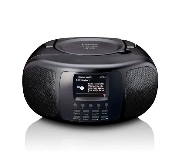 Lenco SCD-6000BK Bluetooth Czarny - Kup na Raty - RRSO 0%