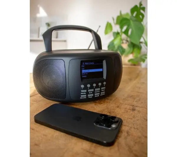 Lenco SCD-6000BK Bluetooth Czarny - Kup na Raty - RRSO 0%